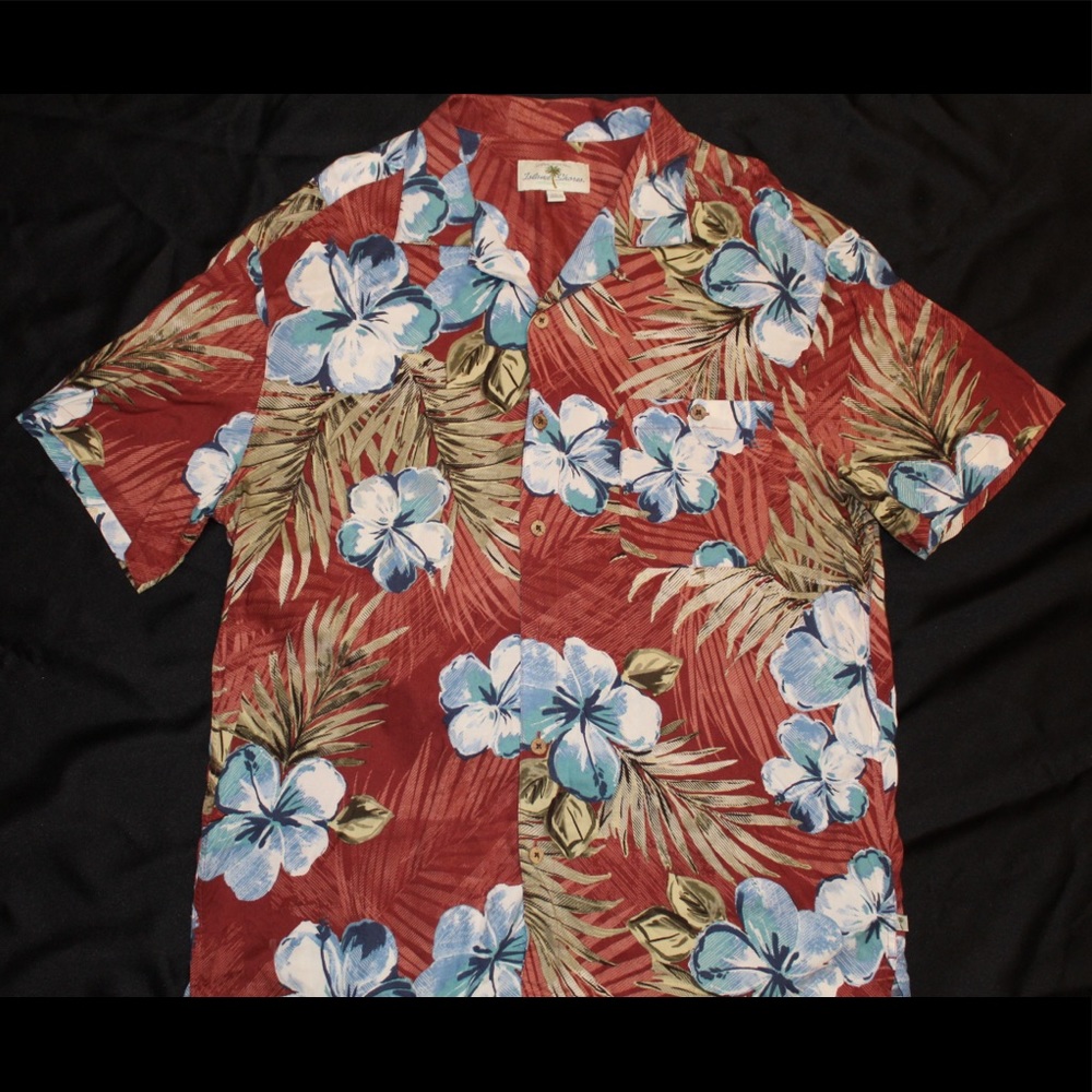2 Island Shores Mens 100% RAYLON Shirts Size XL